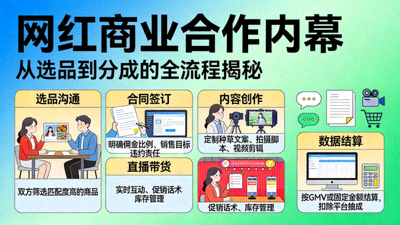 网红商业合作内幕